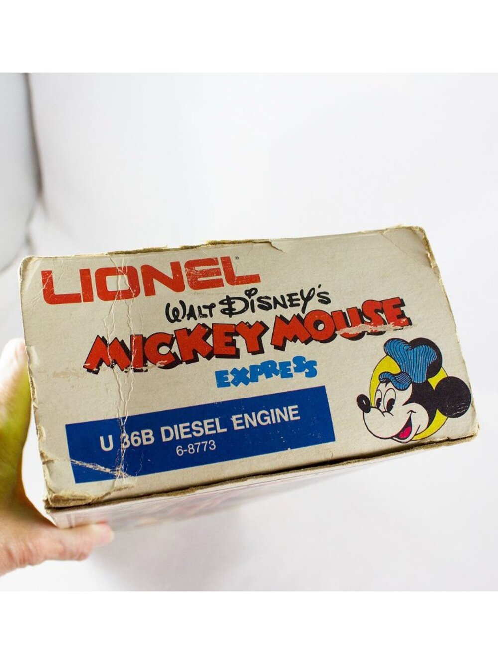 Lionel Disney Mickey Mouse Express 1977 O Gauge U 36B Diesel Engine 6-8773 w/Box - Picture 6 of 16